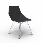 Faz Vondom design polycarbonat og polypropylen udendørs stol Viadurini