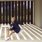 Faz Vondom design polycarbonat og polypropylen udendørs stol Viadurini