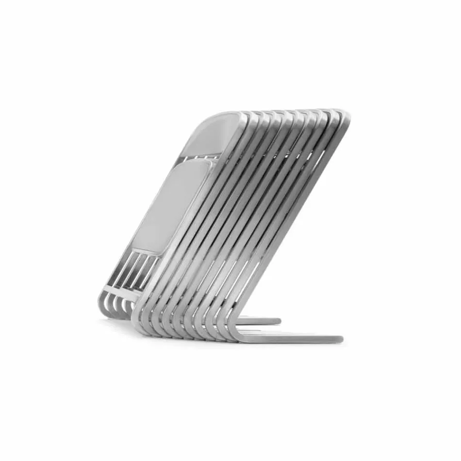 Stabelbar havestol i stål moderne design fremstillet i Italien - Boston Viadurini