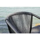 Stabelbar havestol i aluminium og teknisk stof - Smart af Varaschin Viadurini