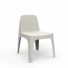 Solid Vondom stabelbar stolpe af polypropylen, design Viadurini