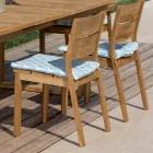 Havestol i teaktræ - Marie Viadurini