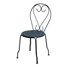 Havestol lavet udelukkende af metal - Arkiv Viadurini