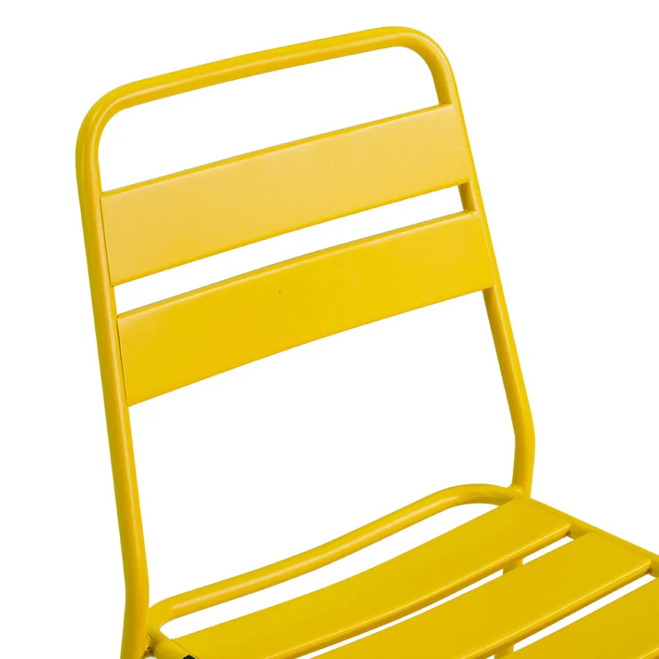 Havestol lavet udelukkende af metal - Ribbon Viadurini