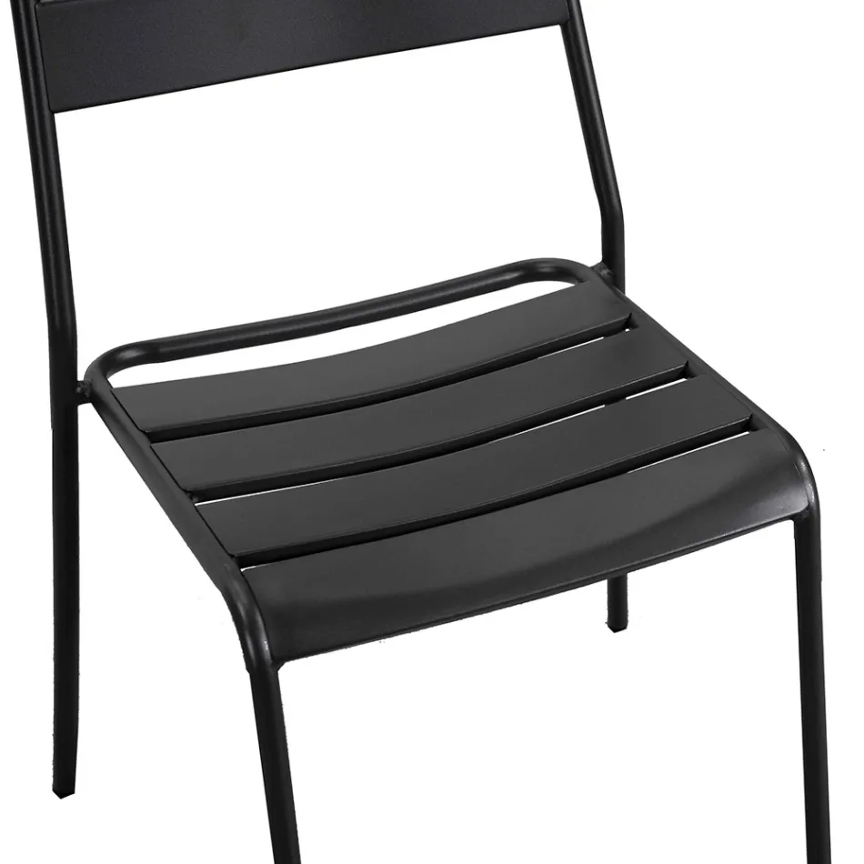 Havestol lavet udelukkende af metal - Ribbon Viadurini