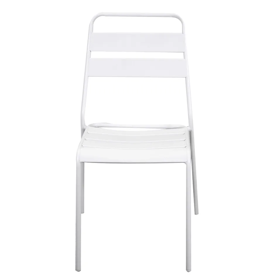 Havestol lavet udelukkende af metal - Ribbon Viadurini