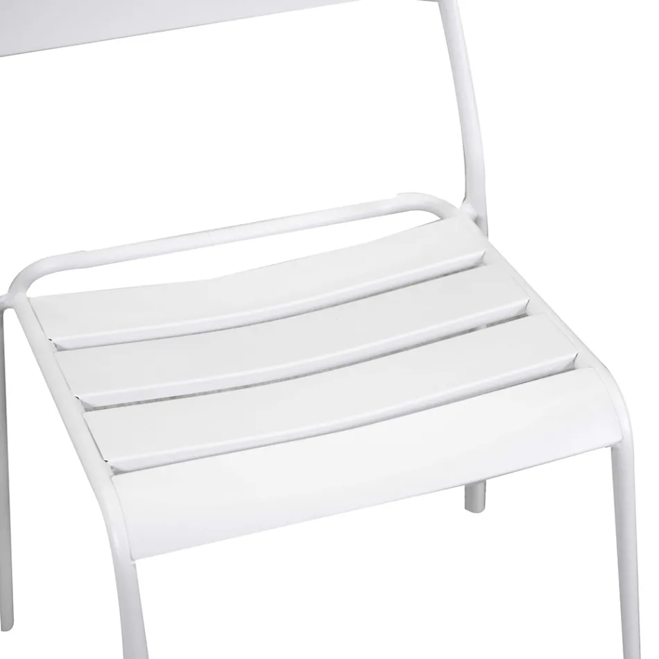 Havestol lavet udelukkende af metal - Ribbon Viadurini