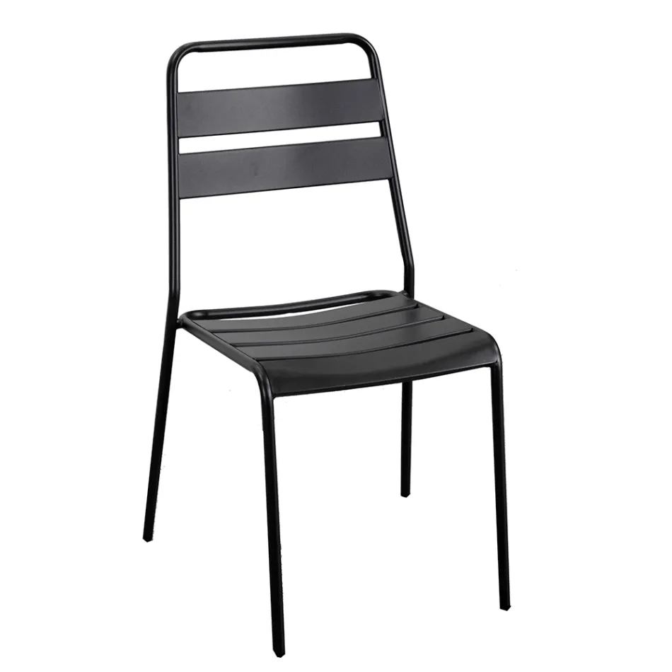 Havestol lavet udelukkende af metal - Ribbon Viadurini