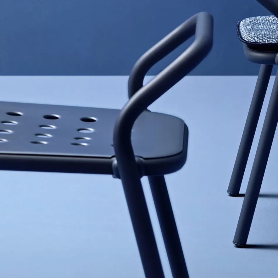 Havestol aluminiumsstruktur lavet i Italien - Noss af Varaschin Viadurini