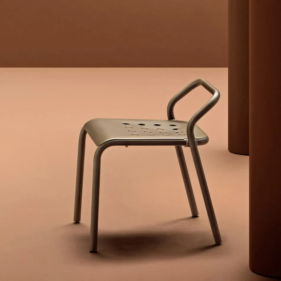 Havestol aluminiumsstruktur lavet i Italien - Noss af Varaschin Viadurini