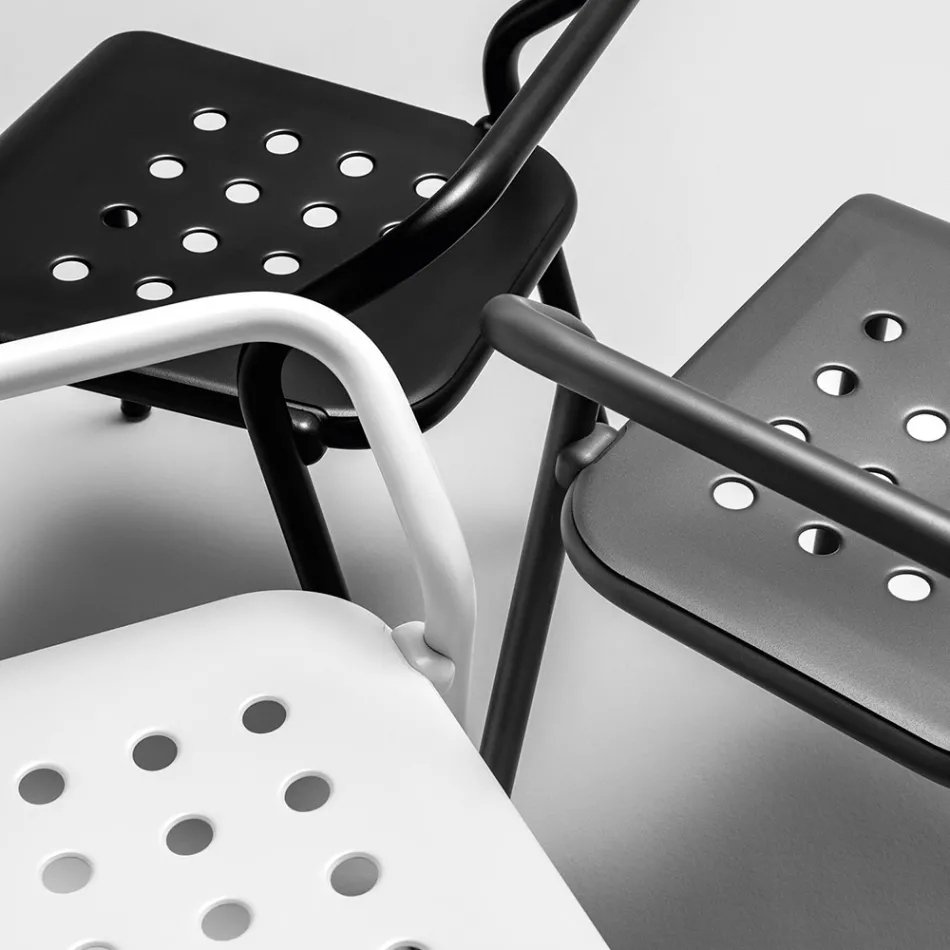 Havestol aluminiumsstruktur lavet i Italien - Noss af Varaschin Viadurini