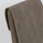 Indendørs stol med højt ryglæn i kunstlæder Fremstillet i Italien - Cleto Viadurini