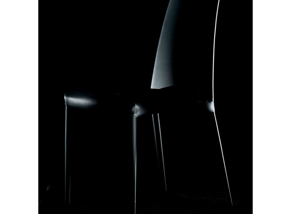 Indendørs stol fuldt polstret og polstret Fremstillet i Italien - Trieste Viadurini