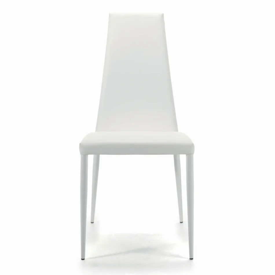 Indendørs stol fuldt polstret og polstret Fremstillet i Italien - Trieste Viadurini