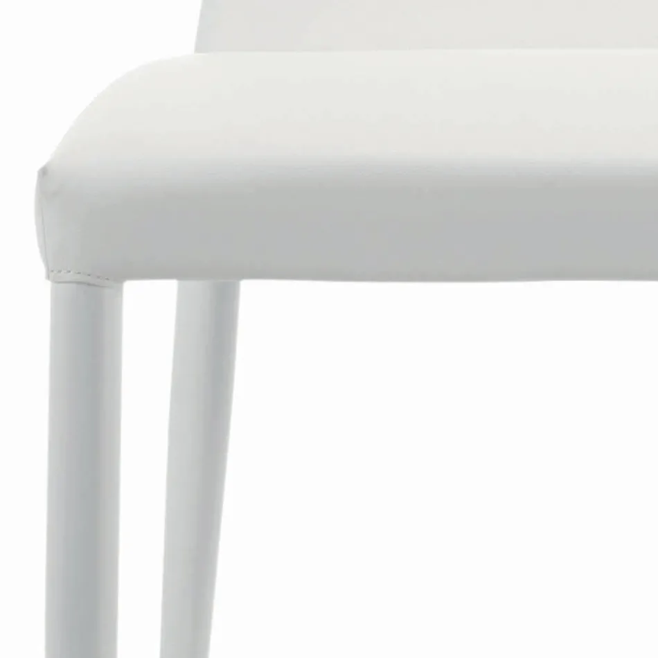 Indendørs stol fuldt polstret og polstret Fremstillet i Italien - Trieste Viadurini