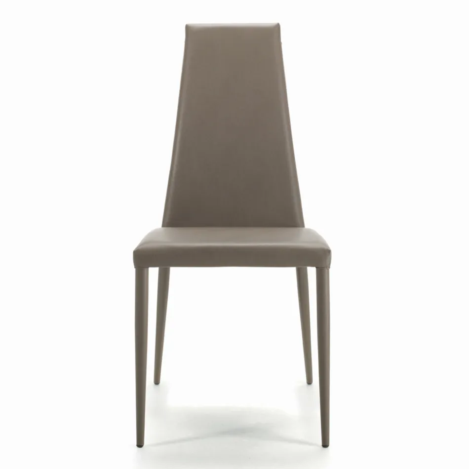 Indendørs stol fuldt polstret og polstret Fremstillet i Italien - Trieste Viadurini