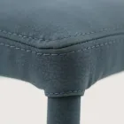 Spisestuestol fuldpolstret i kunstlæder lavet i Italien - Eloi Viadurini