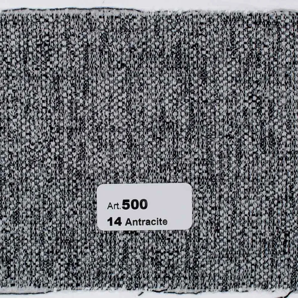 Spisestuestol fuldpolstret i stof lavet i Italien - Roslin Viadurini