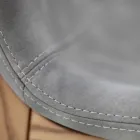 Spisestuestol med armlæn i asketræ Made in Italy - Betsy Viadurini