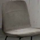 Spisestuestol med stofsæde og metalstruktur - Aisha Viadurini