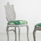 Formand for moderne design polstret frokost, lavet i Italien, Daniel Viadurini