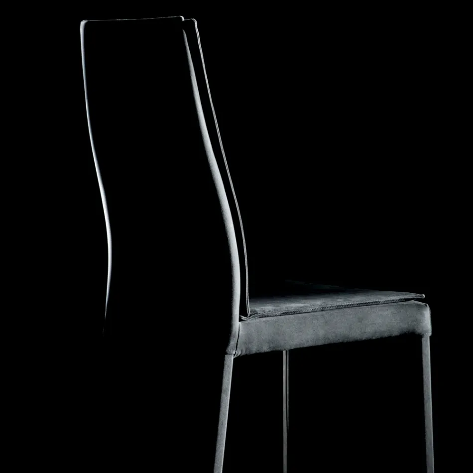 Fuldt polstret stuestol lavet i Italien - Aosta Viadurini