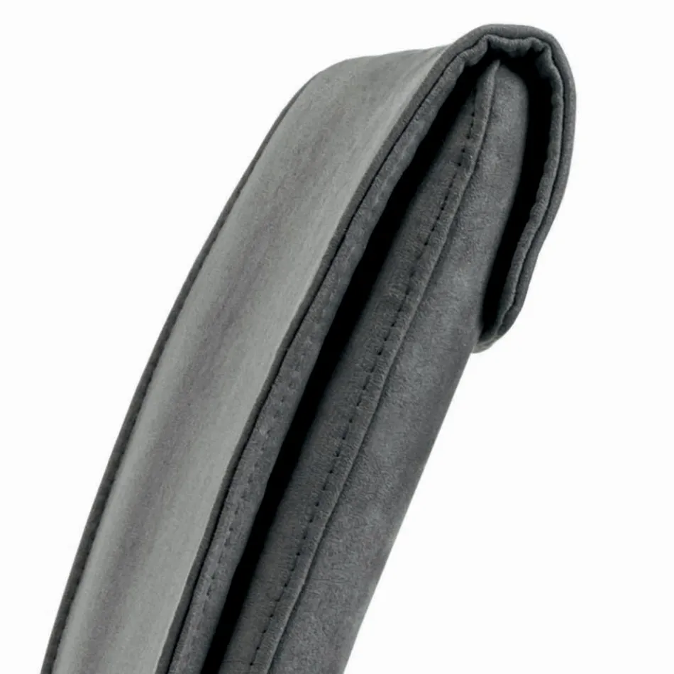 Stuestol med stålben og stofsæde - Amalfi Viadurini