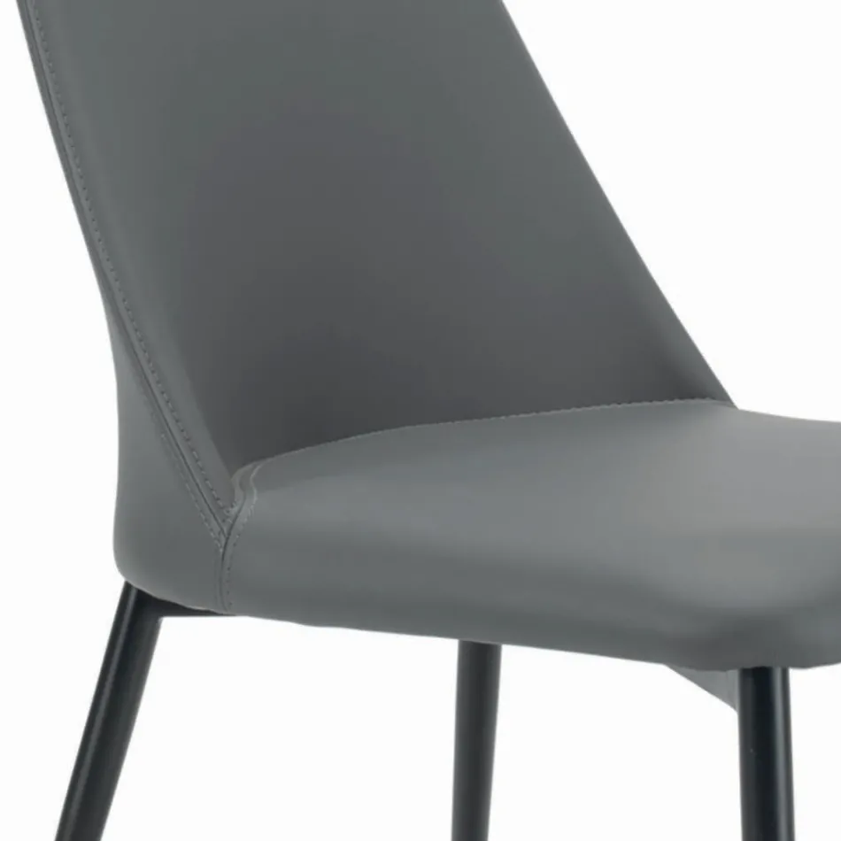 Stuestol med stål- eller træben lavet i Italien - Firenze Viadurini