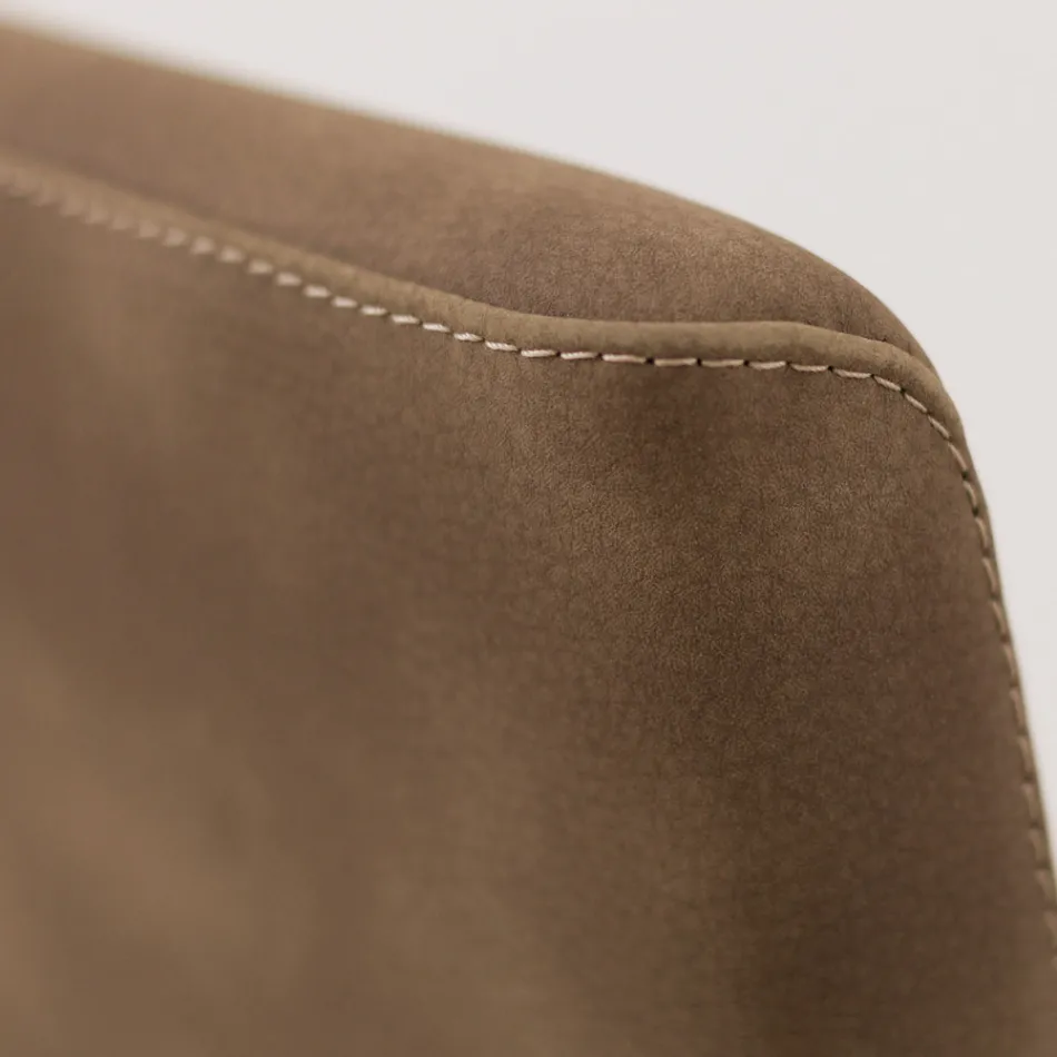 Stuestol med høj ryg i kunstlæder Lavet i Italien - Orietta Viadurini