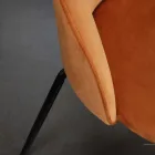 Stuestol med sæde og ben i forskellige finish - Chandra Viadurini