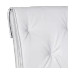 Stuestol med struktur og sæde i kunstlæder Fremstillet i Italien - Grogu Viadurini