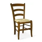 Stuestol med egestruktur Made in Italy - Mærke Viadurini