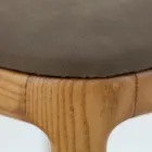 Stuestol i bejdset asketræ Made in Italy - Lyanne Viadurini