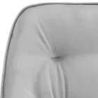 Stuestol i lakeret træ og fløjlssæde lavet i Italien - Attendo Viadurini