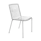 Stuestol i plexiglas og jern lavet i Italien, 2 stk - Pumbaa Viadurini