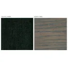 Stuestol i stof og massivt bøgetræ Made in Italy - Rein Viadurini