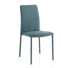 Stuestol helt polstret i Made in Italy stof - Lorelai Viadurini