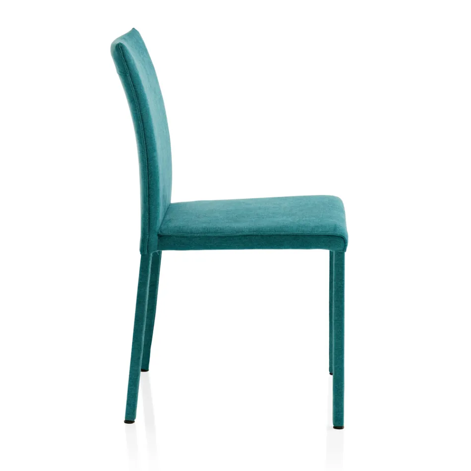 Stuestol helt polstret i Made in Italy stof - Rosetta Viadurini