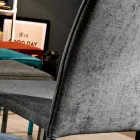 Stuestol helt polstret i Made in Italy stof - Rosetta Viadurini