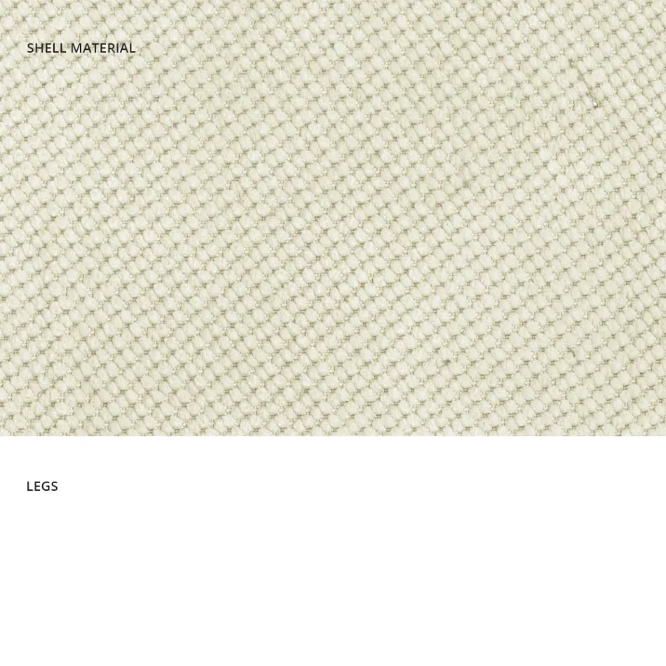 Moderne stuestol i stof og metal fremstillet i Italien, Egypten Viadurini