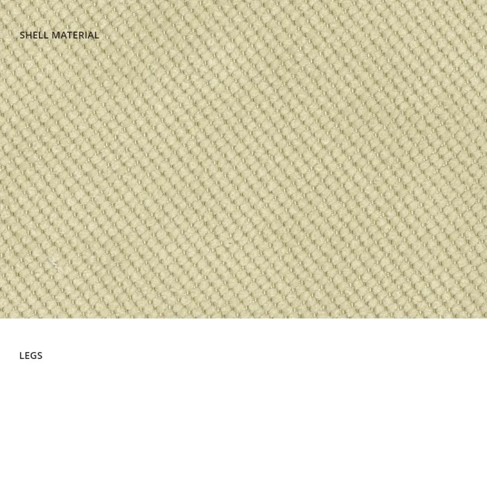 Moderne stuestol i stof og metal fremstillet i Italien, Egypten Viadurini