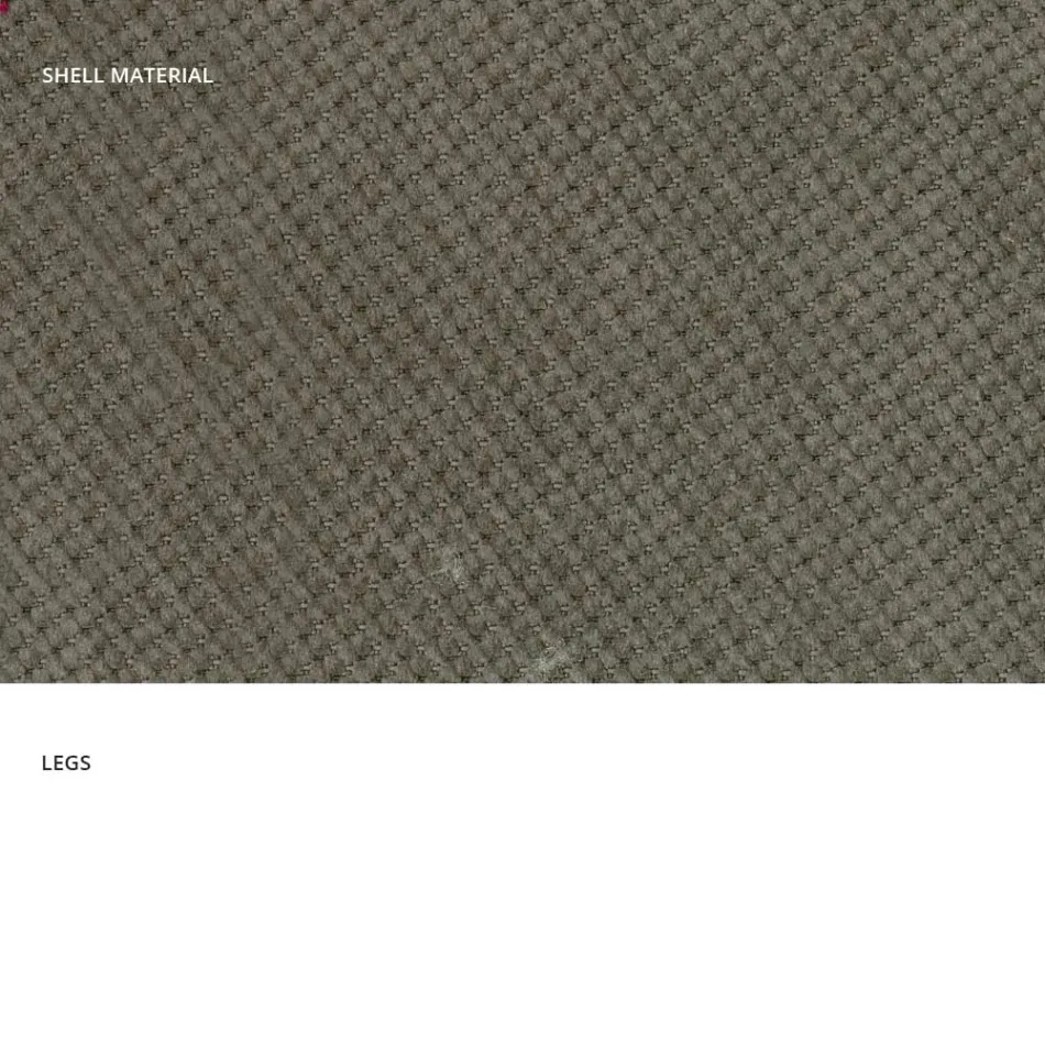 Moderne stuestol i stof og metal fremstillet i Italien, Egypten Viadurini