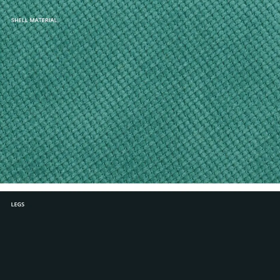 Moderne stuestol i stof og metal fremstillet i Italien, Egypten Viadurini