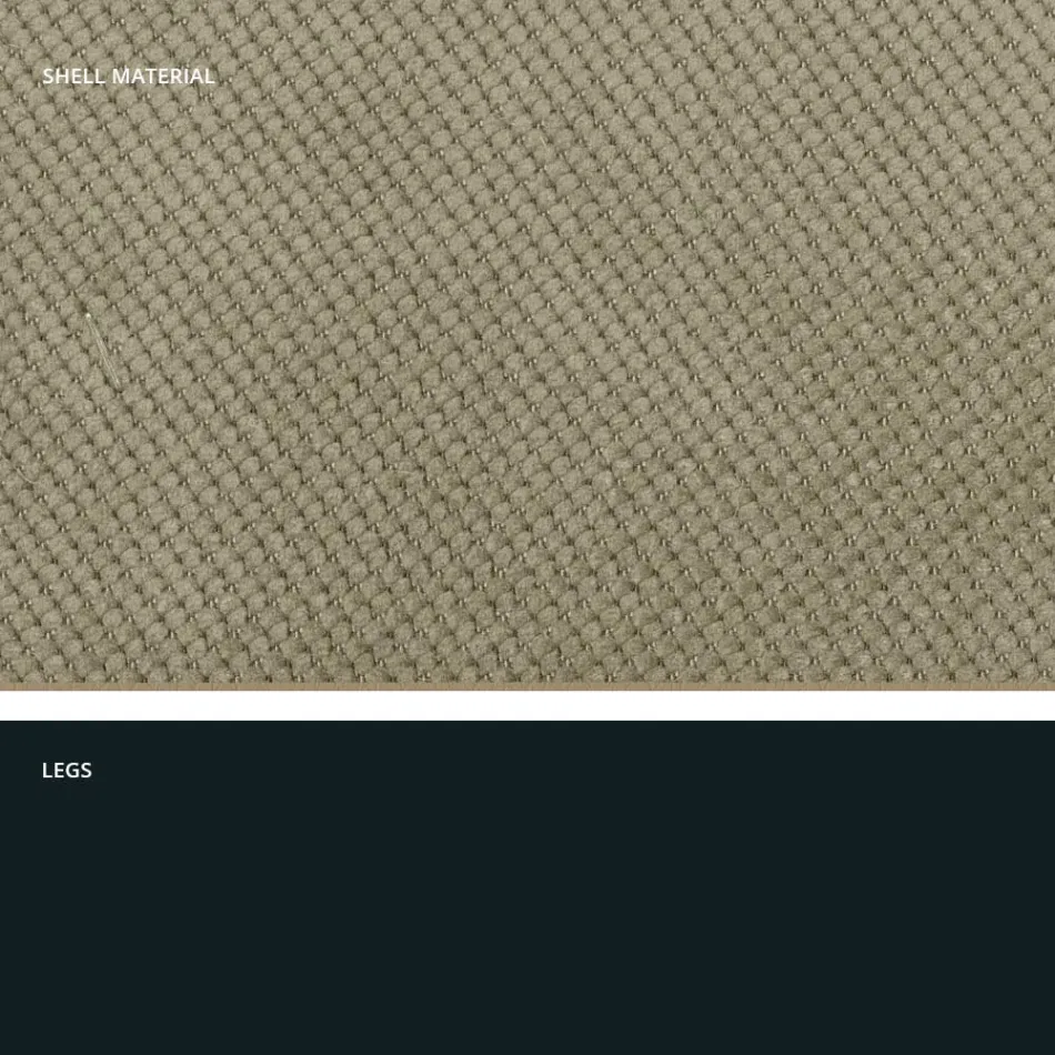 Moderne stuestol i stof og metal fremstillet i Italien, Egypten Viadurini