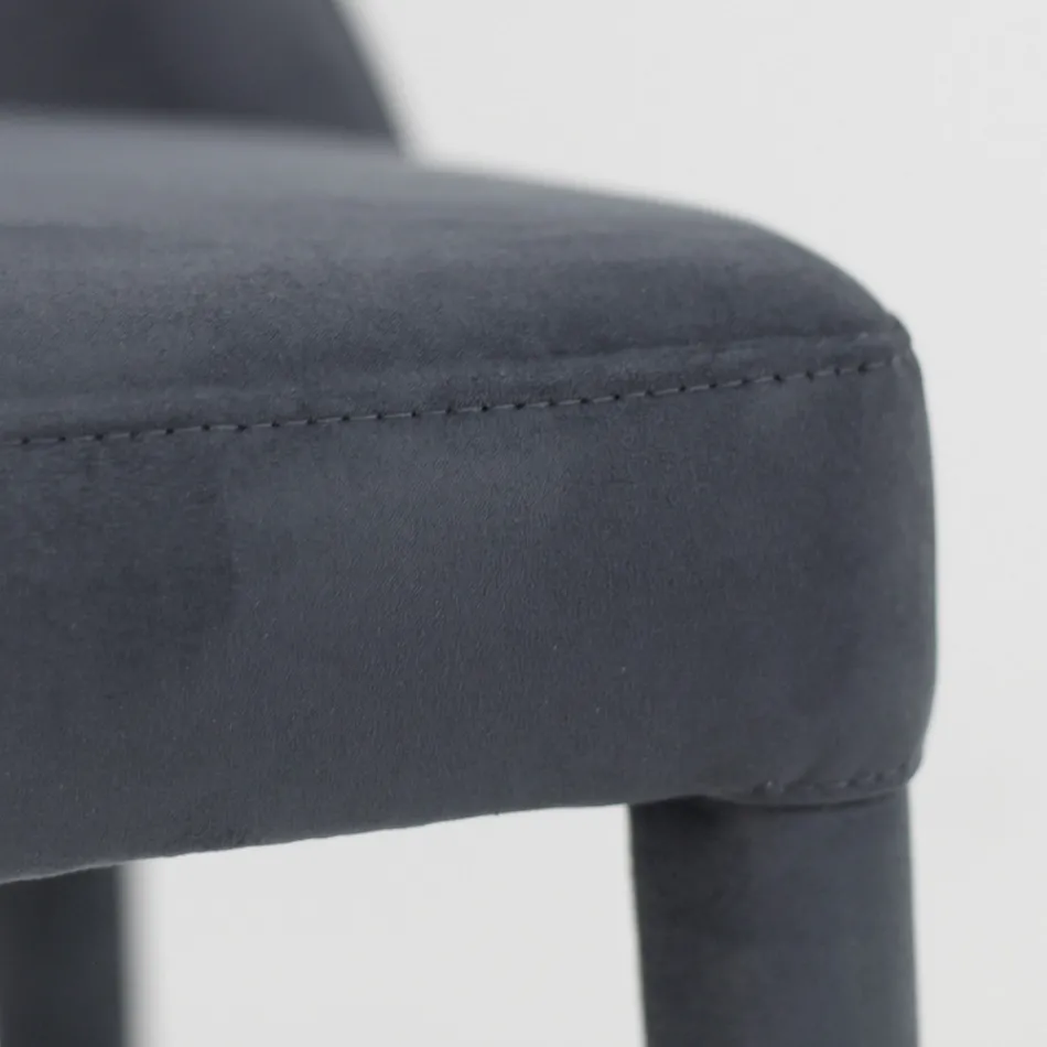 Stuestol betrukket med Teknofibra Made in Italy - Stinco Viadurini