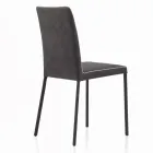 Stuestol Polstrede og lakerede ben Lavet i Italien - Catania Viadurini