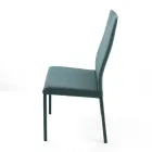 Stuestol beklædt med stof lavet i Italien - Roslin Viadurini