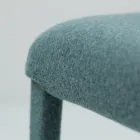 Stuestol beklædt med stof lavet i Italien - Roslin Viadurini