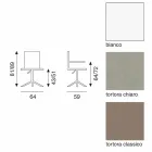 Sommer moderne design kontorstol Viadurini