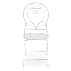 Stol i klassisk stil lavet af metal - Cruise Viadurini